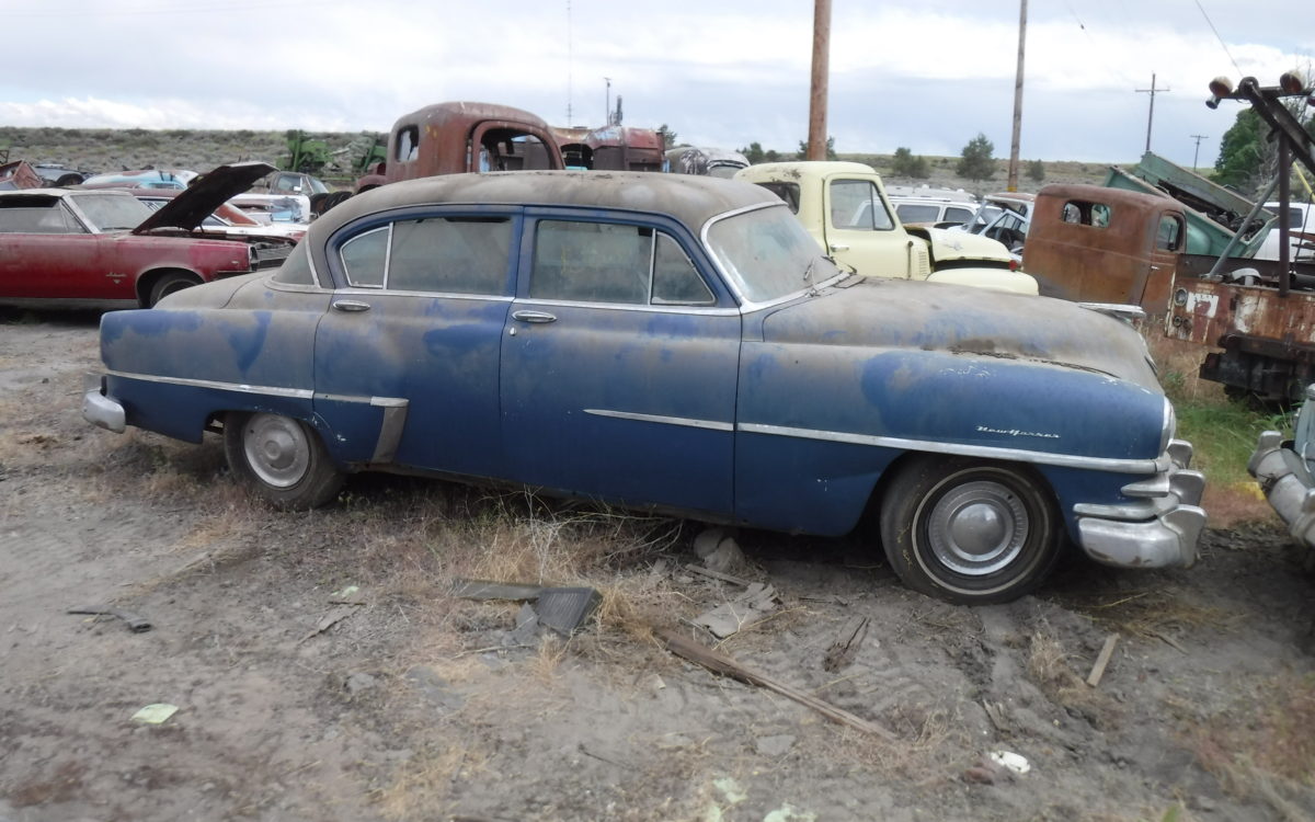 1954 Chrysler New Yorker 4 Door Sedan 331 Hemi Engine Barn Find