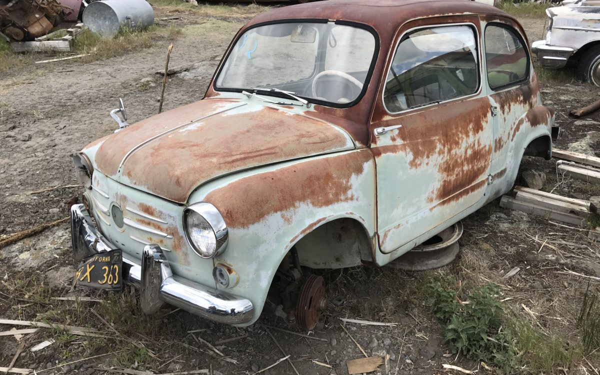 FIAT 600; EARLY 60'S; RARE - SOLD - The Cars of Tulelake - Classic Cars ...